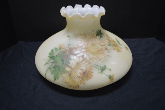 Hand Painted Floral Shade