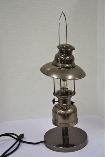 Electrified Coleman Lamp Type Light