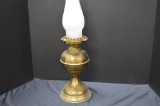 Brass Base Double Wick Oil Lamp