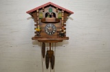 No Markings Cuckoo Clock of Haufbrau House w/ Carousel Dancers on Top Man a