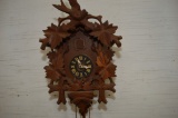 Cuckoo Clock, 2 Weights, 16 x 10 1/2