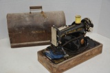 Vintage Singer Electric Sewing Machine 