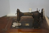 Vintage Franklin Rotary Sewing Electric Machine in Cabinet, Model #69220 -
