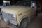 1983 Ford ¾ Ton Pickup, Regular Cab, Cream In Color, 6.9L IH Diesel Engine,