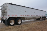 1990 Timpte Supper Hopper, 66” Sides, Ag Hoppers, Spring Ride, Electric Rol