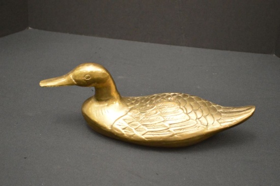 Brass Duck, 3/4 Solid