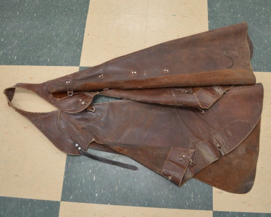 Western Leather Chaps