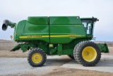 2007 John Deere 9660 STS Sidehill Combine, 2 Spd - Rear Wheel Assist Equipp