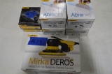 Mirka Deros Direct Electric Random Orbital Sander with 2 boxes of P600 grit