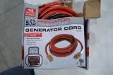 Predator Generators, Generator Cord 10 Gauge 4 wire 25’, 30 AMP 7500 Watts