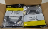 Hubbell HC5EBK10 Patch Cord Speedgain, CAT5E, Slium, 10’, Black, 40 Pieces