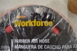 Workforce Air Hose, 3/8” x 50’, ¼” fittings and Workforce Air Hose ½” x 50’