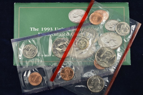 1993 United States Mint Set, All original packaging