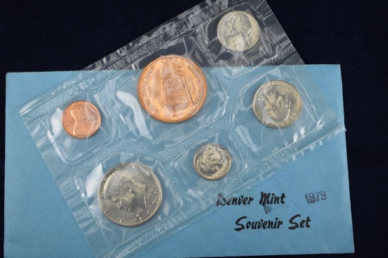 1979 Denver Mint Souvenir Set, All original packaging