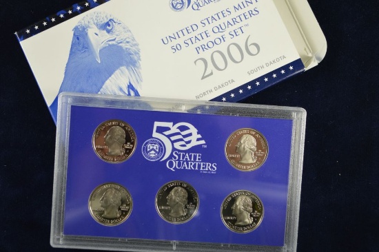 2006 United States 50 State Quarters Proof Set, All original packaging
