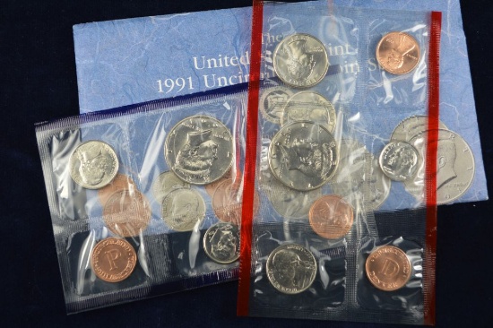 1991 United States Mint Set, All original packaging