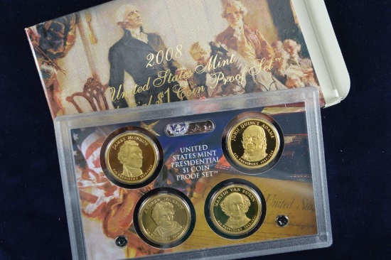 2008 United States Presidential Dollar Proof Set, All original packaging