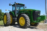 2006 JD 8330 MFWD, independent link suspension, weight bracket with 4 front