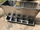 Stainless Steel, Double Sided 5-hole Feeders