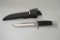 10 inch Buck Knife #119 USA with Leather Sheath