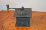 Black Colored Coffee Grinder with Single Drawer