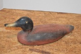 Vintage Painted Wood Duck Decoy