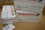 3 Full Boxes of Winchester 38 Special + P, 125 gr. JHP Personal Protection