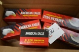 5 - Boxes, 50 rnds each, Federal American Eagle, .44 Rem Mag, 240 grn, Jack
