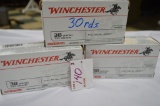 3 Boxes Winchester 38 Special, 130 gr. 2 Full & 1 with 30 Rounds FMJ Target