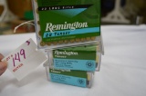 3 Unopened Remington 22 Target LR Round Nose (3xBid)