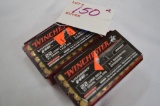 2 Unopened Winchester 22 LR 37 gr. Segmenting Expansion- rarment (2xBid)