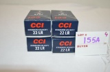 4 Boxes of CCI 22 LR RN (4xBid)