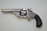 Smith & Wesson Mdl 1 1/2 Revolver, MNF Date 1888, .32 cal, Nickel Plated, 5