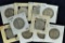 2-1933-S, 2-1934, 1934-S, 2 - 1934-D,1937-D, 1938-P, 1939-D  Walking Half D