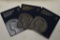 3 - Whitman Albums of Washington Quarters; 1948-1964 (7 Coins), 1965-1987 C