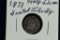 1871 Half Dime Seated Liberty- Top Drilled