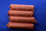 Approximately 200 1940's Wheat Pennies - Circulated