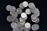 Approximately 40 World Coins