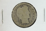 1892 Barber Quarter