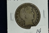 1904-P Barber Half Dollar