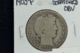 1903-P Barber Half Dollar