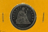 1861 Seated Quarter