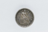 1853 Seated Dime