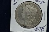 1890 CC Morgan Silver Dollar