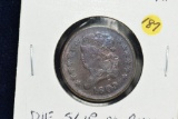 1809 Draped Bust Half Cent- Die Slip on Reverse