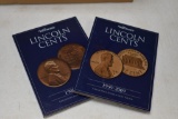 2 - Warman's Lincoln Cent Albums, 1 - album missing 1 coin and 2nd album pa