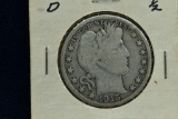 1915-D Barber Half Dollar