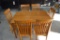 Oak Table w/ 6 Matching Chairs (WILL NOT SHIP)