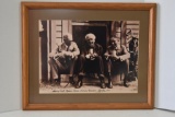 Framed Print of Henry Ford, Thomas Edision, Harvey Firestone  - Horida 1931