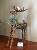 Decorative Grapevine Deer